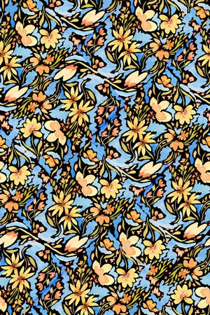 水彩印花华亿平台图片