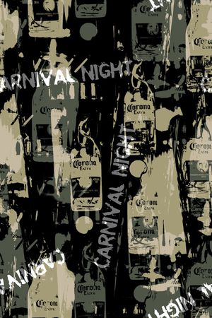 文字印花华亿平台图片