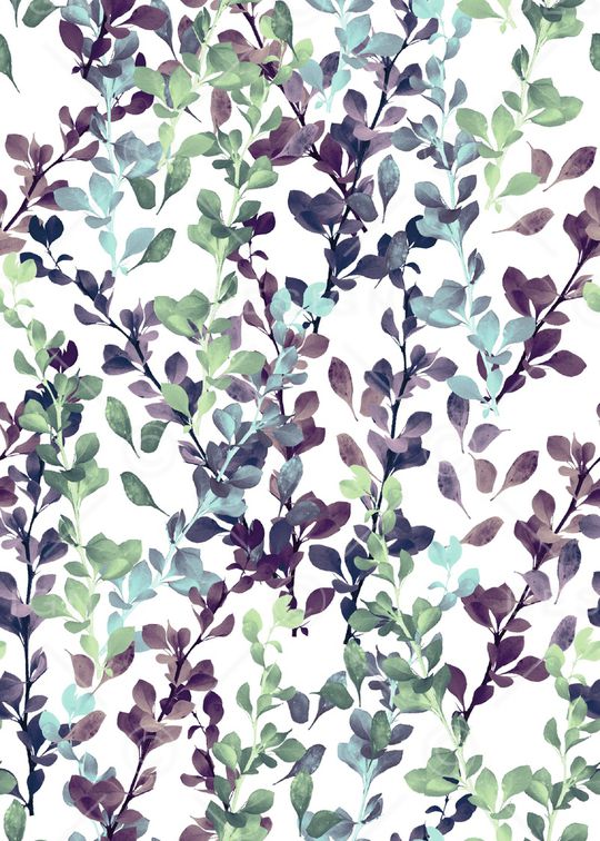 绿植树叶印花华亿平台图片