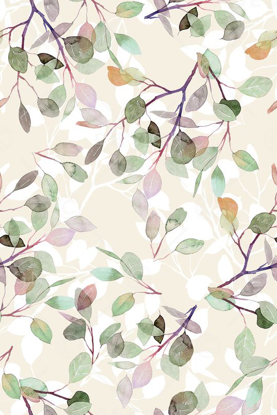 绿植树叶印花华亿平台图片