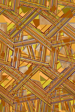 几何印花华亿平台图片