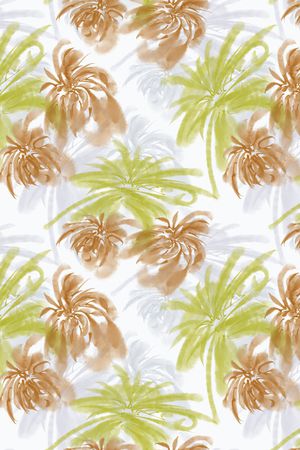 笔触印花华亿平台图片