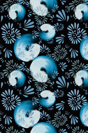 笔触印花华亿平台图片