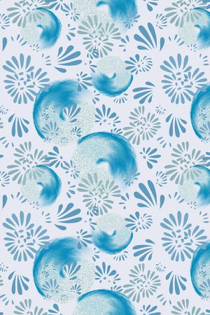 笔触印花华亿平台图片