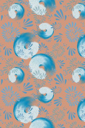 笔触印花华亿平台图片