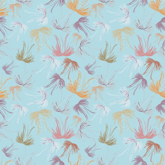 手绘印花华亿平台图片