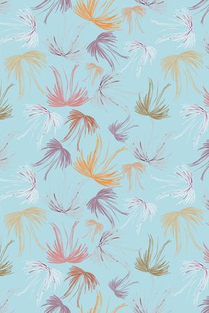 手绘印花华亿平台图片