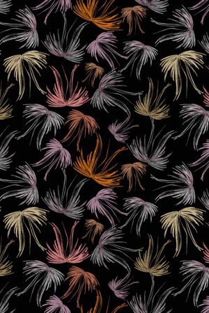 手绘印花华亿平台图片