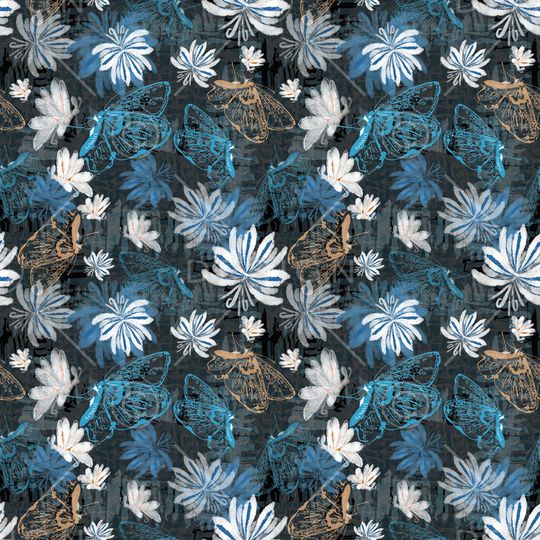 手绘印花华亿平台图片