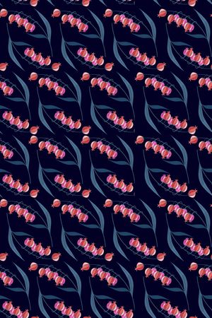 绿植树叶印花华亿平台图片