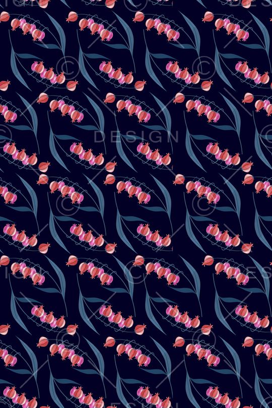 绿植树叶印花华亿平台图片