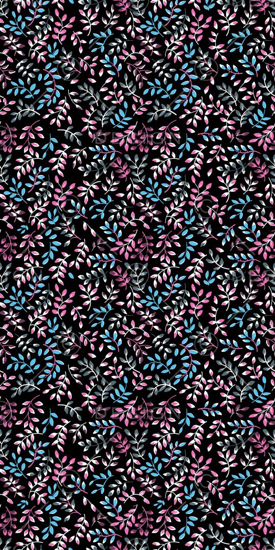 绿植树叶印花华亿平台图片