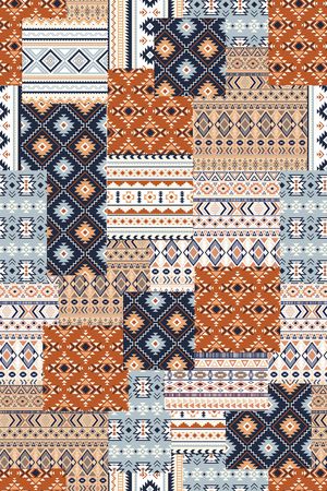 民族风印花华亿平台图片