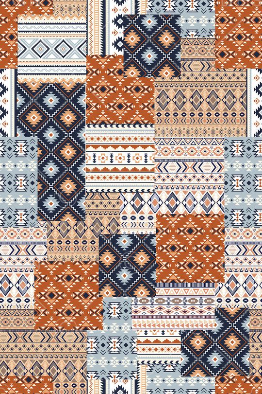 民族风印花华亿平台图片