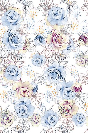 水彩印花华亿平台图片