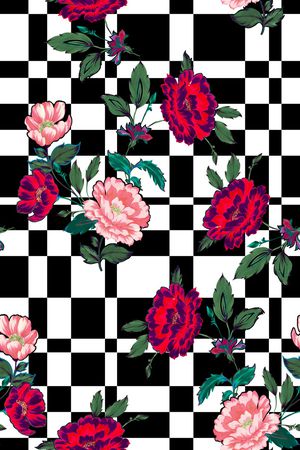 几何印花华亿平台图片