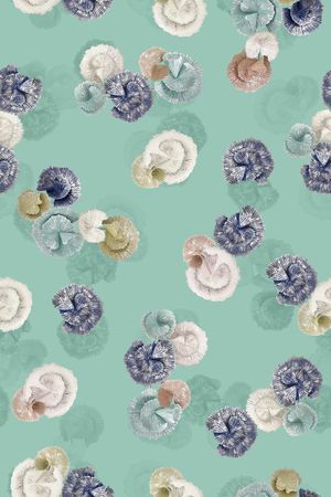 绿植树叶印花华亿平台图片