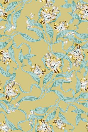 绿植树叶印花华亿平台图片