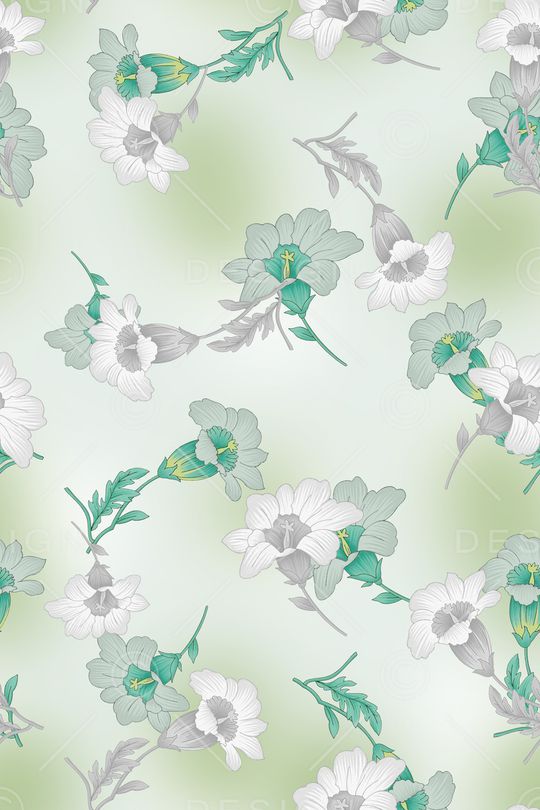 绿植树叶印花华亿平台图片