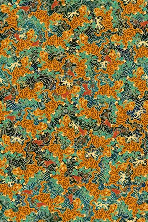 香云纱印花华亿平台图片