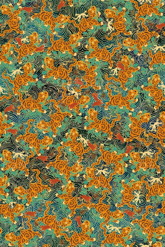 香云纱印花华亿平台图片