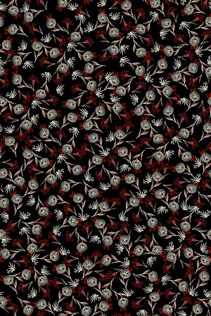 小碎花印花华亿平台图片