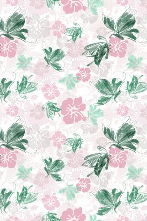 手绘印花华亿平台图片