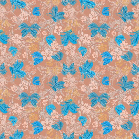 手绘印花华亿平台图片