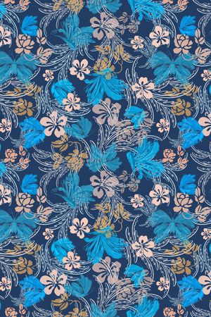 手绘印花华亿平台图片