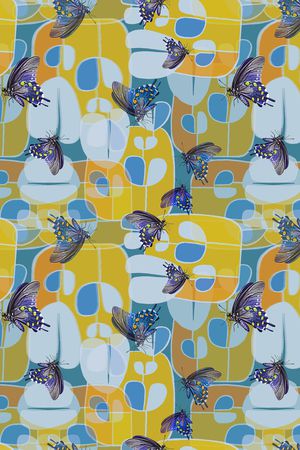 手绘印花华亿平台图片