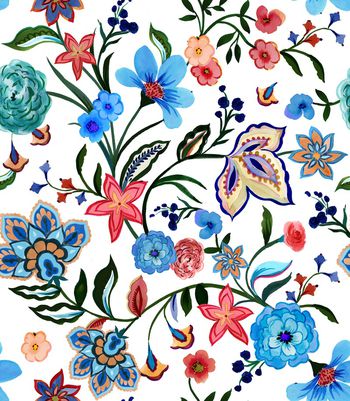 佩斯利印花华亿平台图片