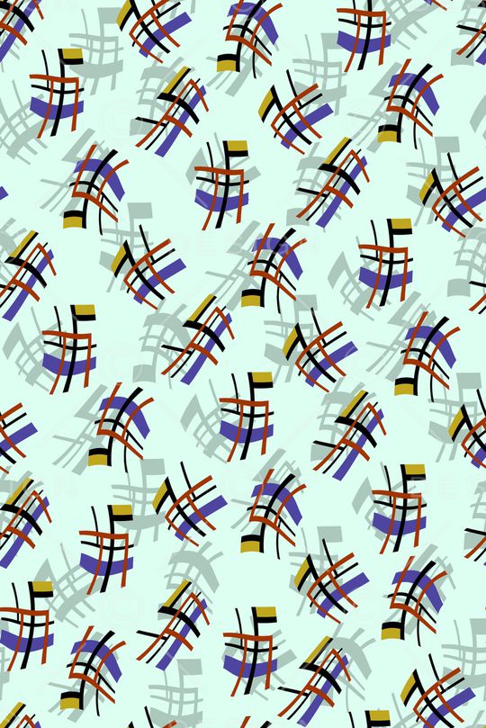 几何印花华亿平台图片