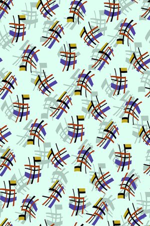 几何印花华亿平台图片