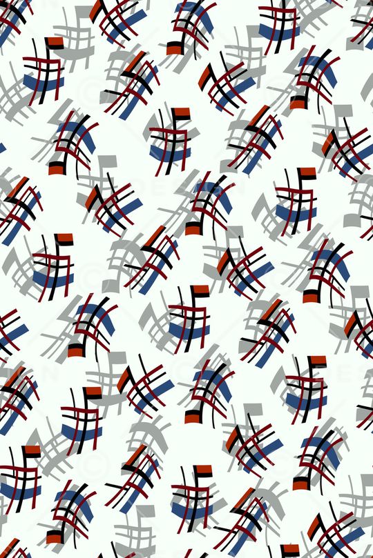 几何印花华亿平台图片