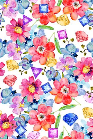 珠宝宝石印花华亿平台图片