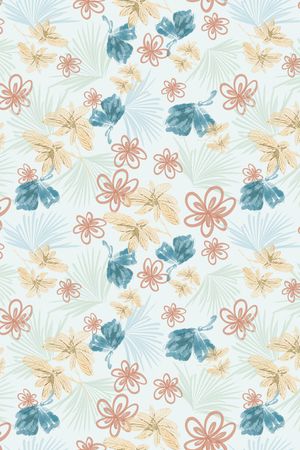 绿植树叶印花华亿平台图片