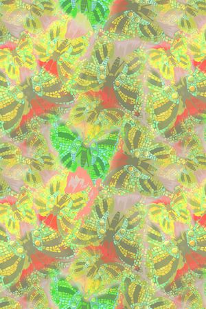 绿植树叶印花华亿平台图片