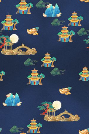 真丝印花华亿平台图片