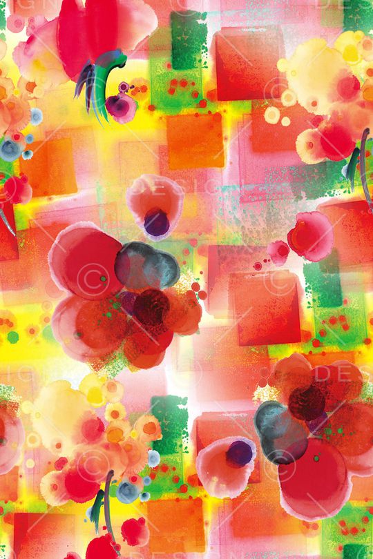 水彩印花华亿平台图片