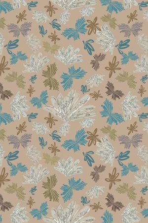 绿植树叶印花华亿平台图片