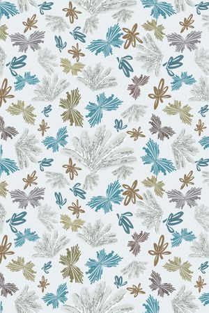 绿植树叶印花华亿平台图片