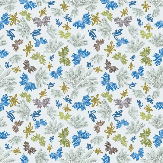 绿植树叶印花华亿平台图片