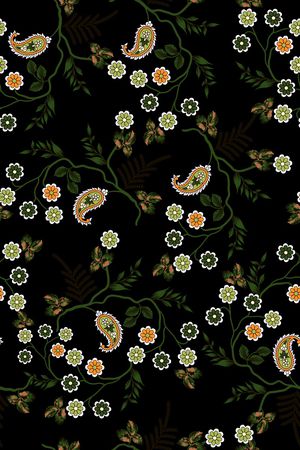 绿植树叶印花华亿平台图片