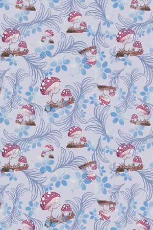 绿植树叶印花华亿平台图片