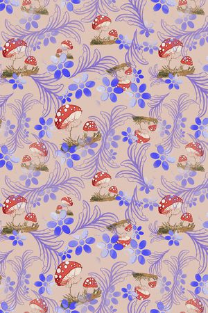 绿植树叶印花华亿平台图片