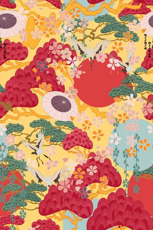 樱花印花华亿平台图片