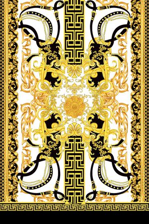 宫廷风印花华亿平台图片