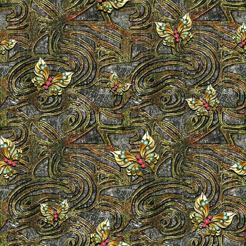 定位花印花华亿平台图片