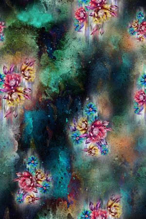 定位花印花华亿平台图片