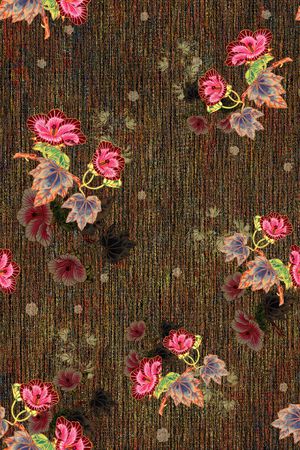 定位花印花华亿平台图片